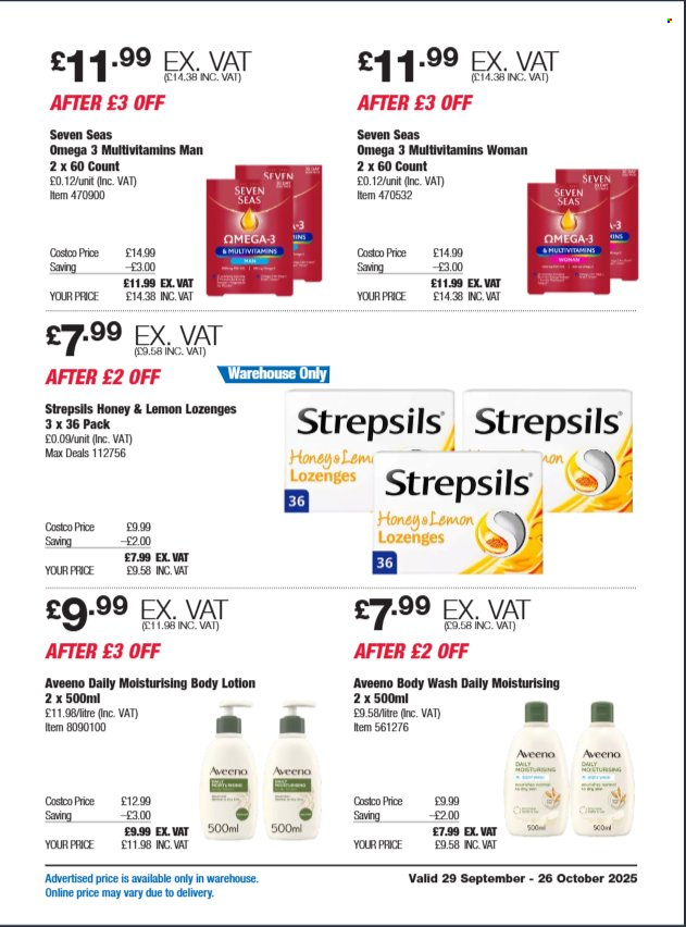 Costco offer - 29/09/2025 - 26/10/2025. Page 25