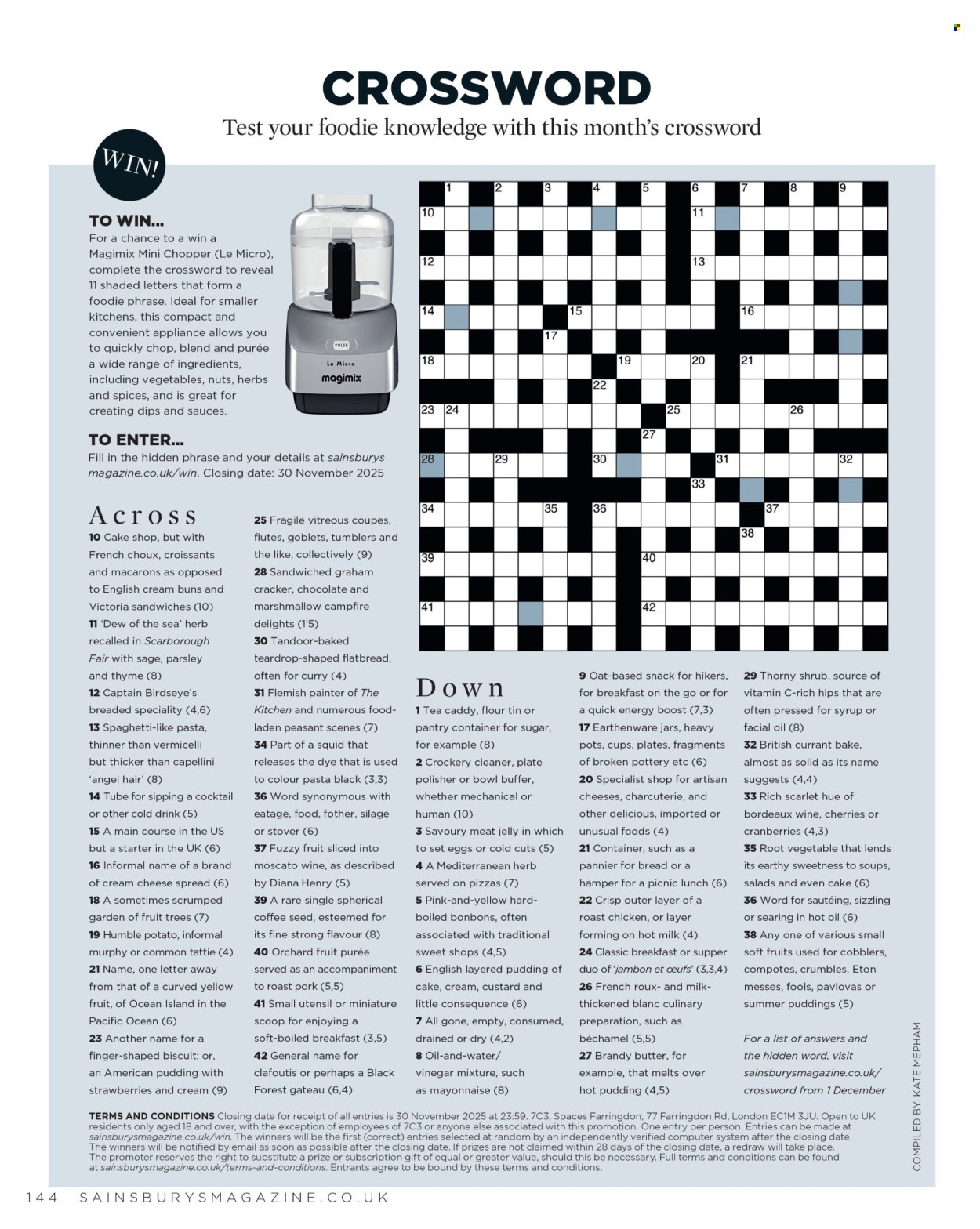 Sainsbury's offer - 01/10/2025 - 31/10/2025. Page 144