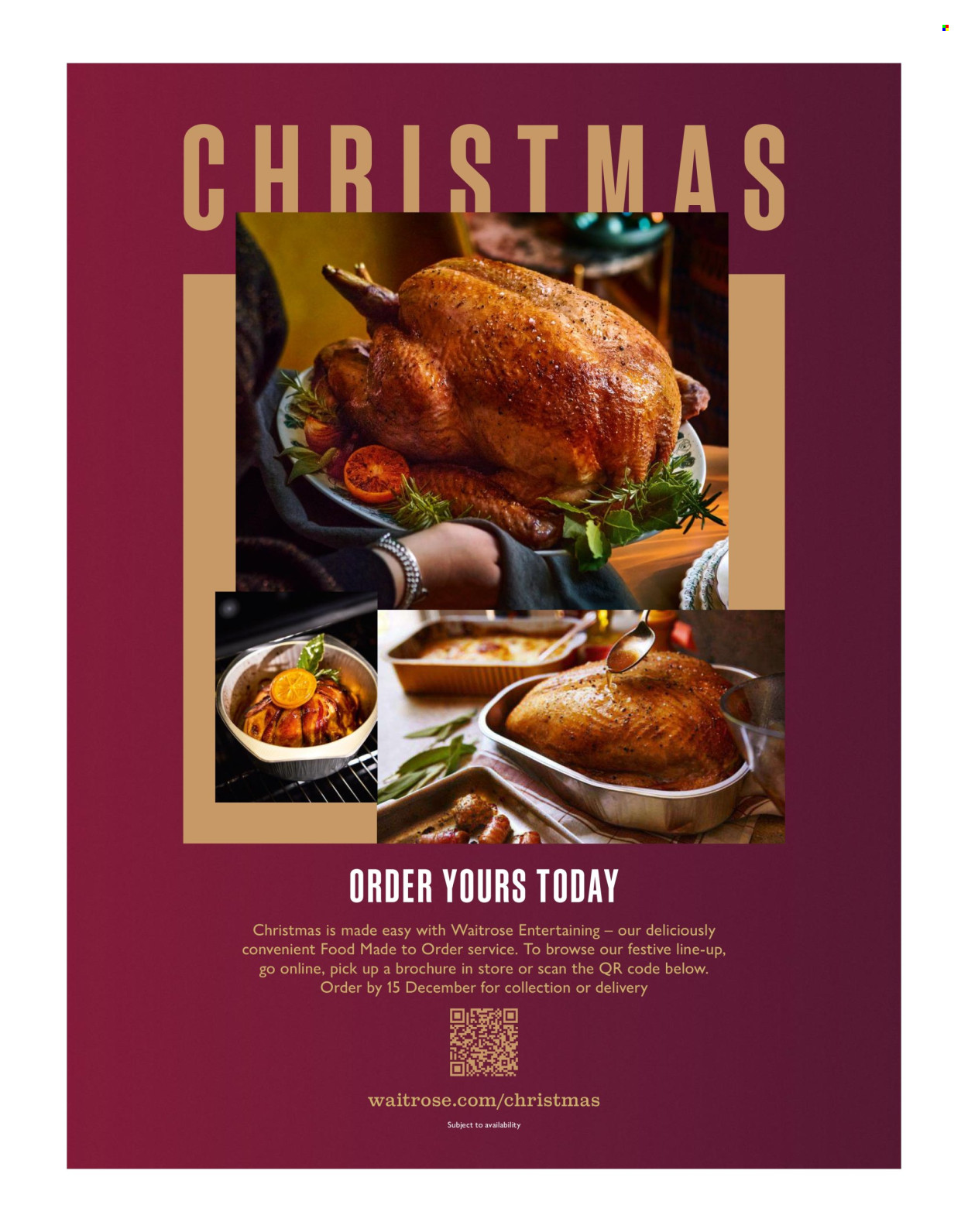 Waitrose offer. Page 16