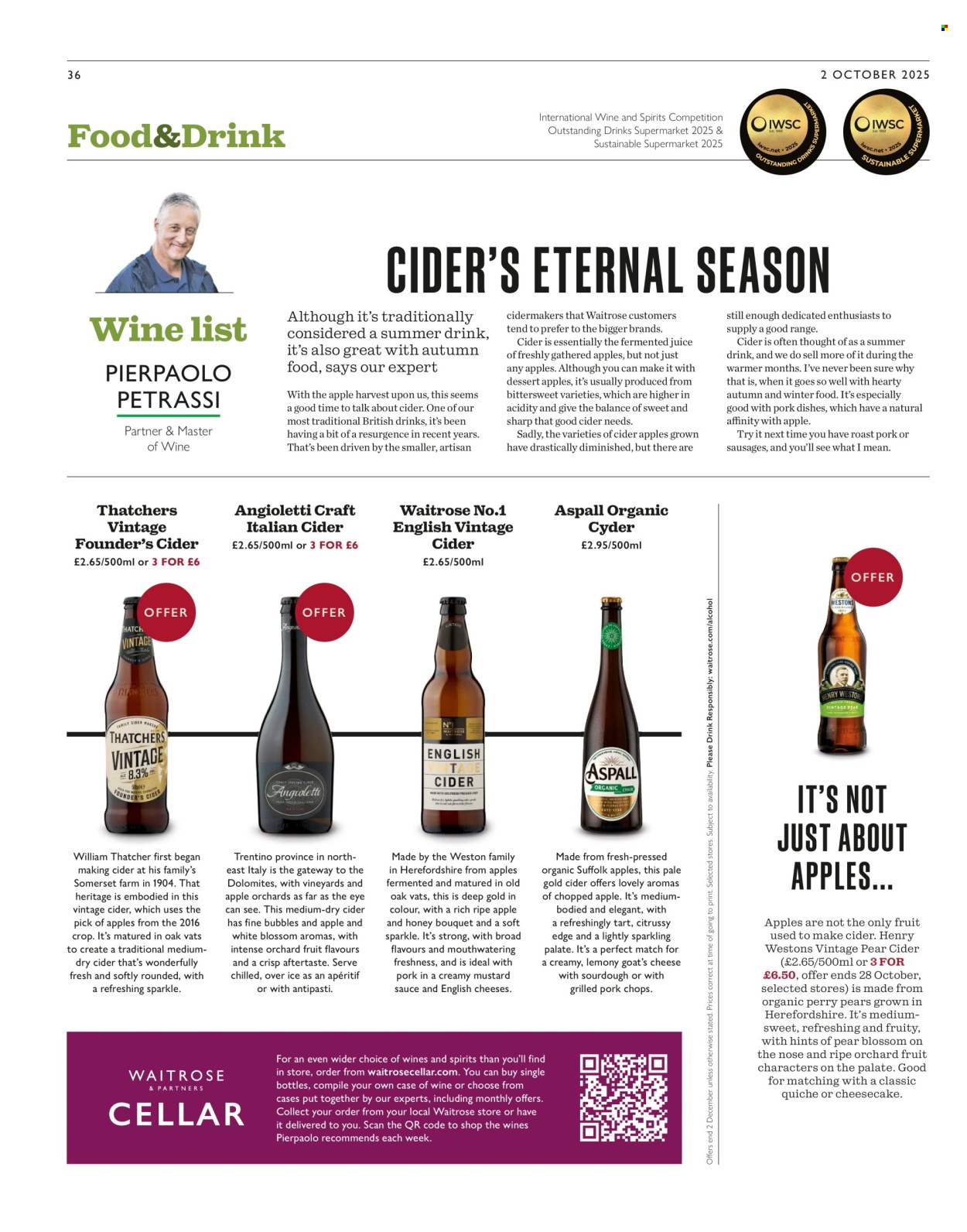 Waitrose offer. Page 36