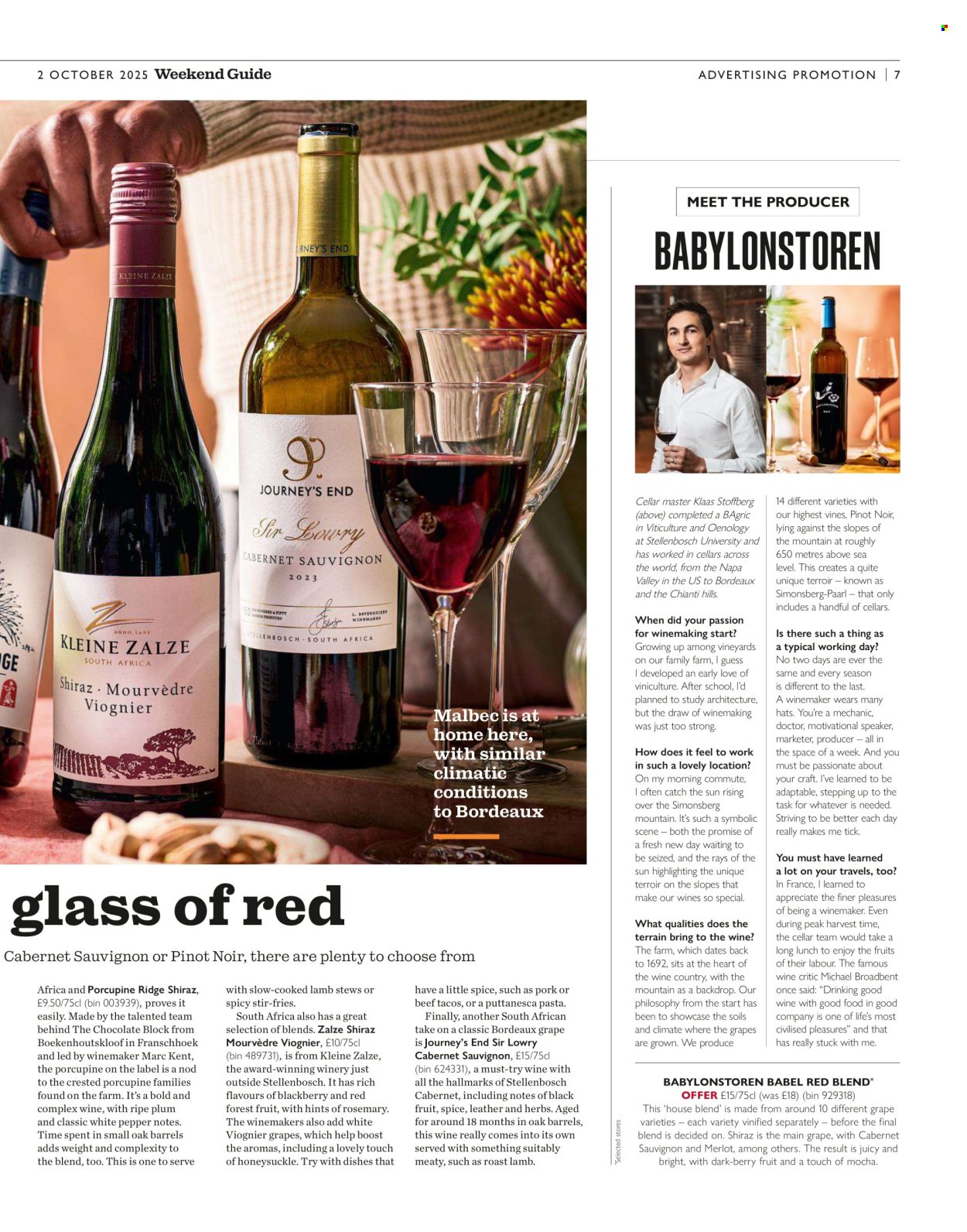 Waitrose offer. Page 59