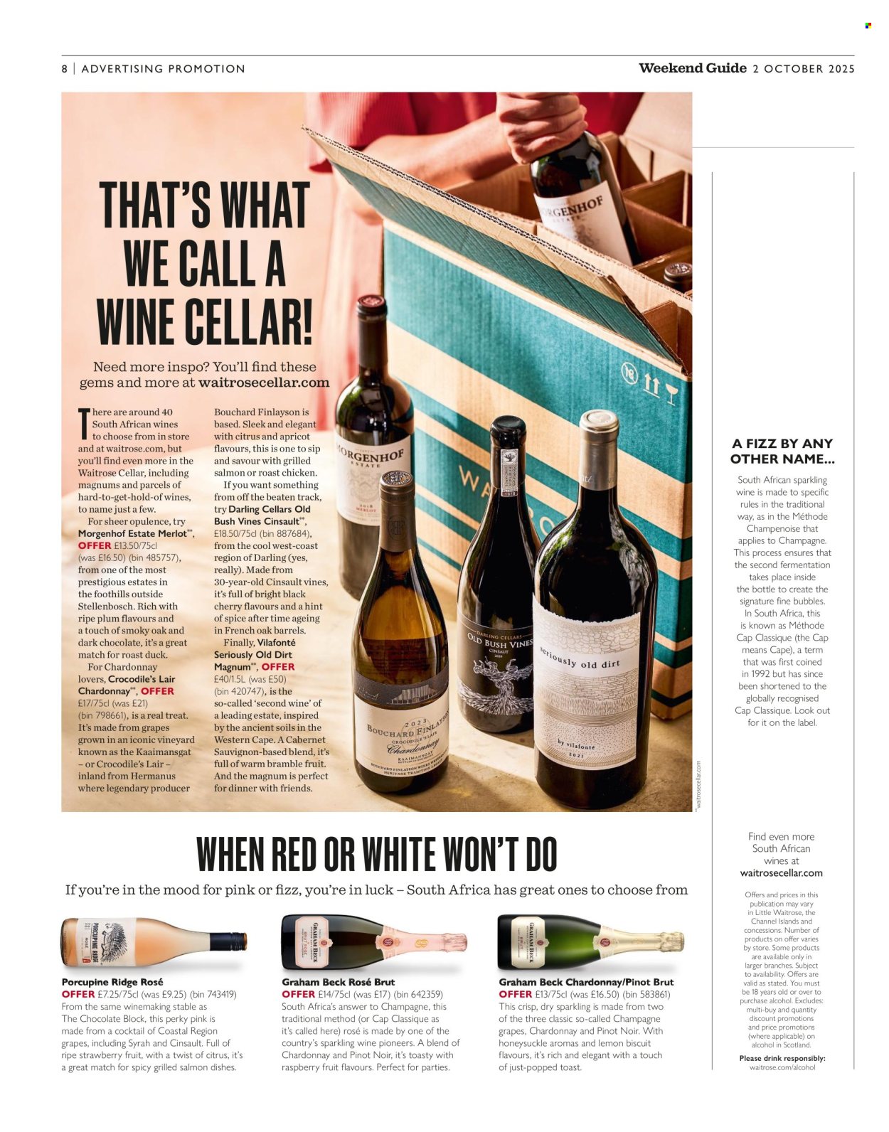 Waitrose offer. Page 60