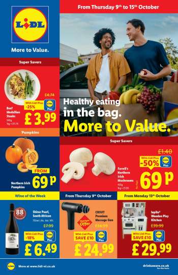 Lidl offer  - 09/10/2025 - 15/10/2025.