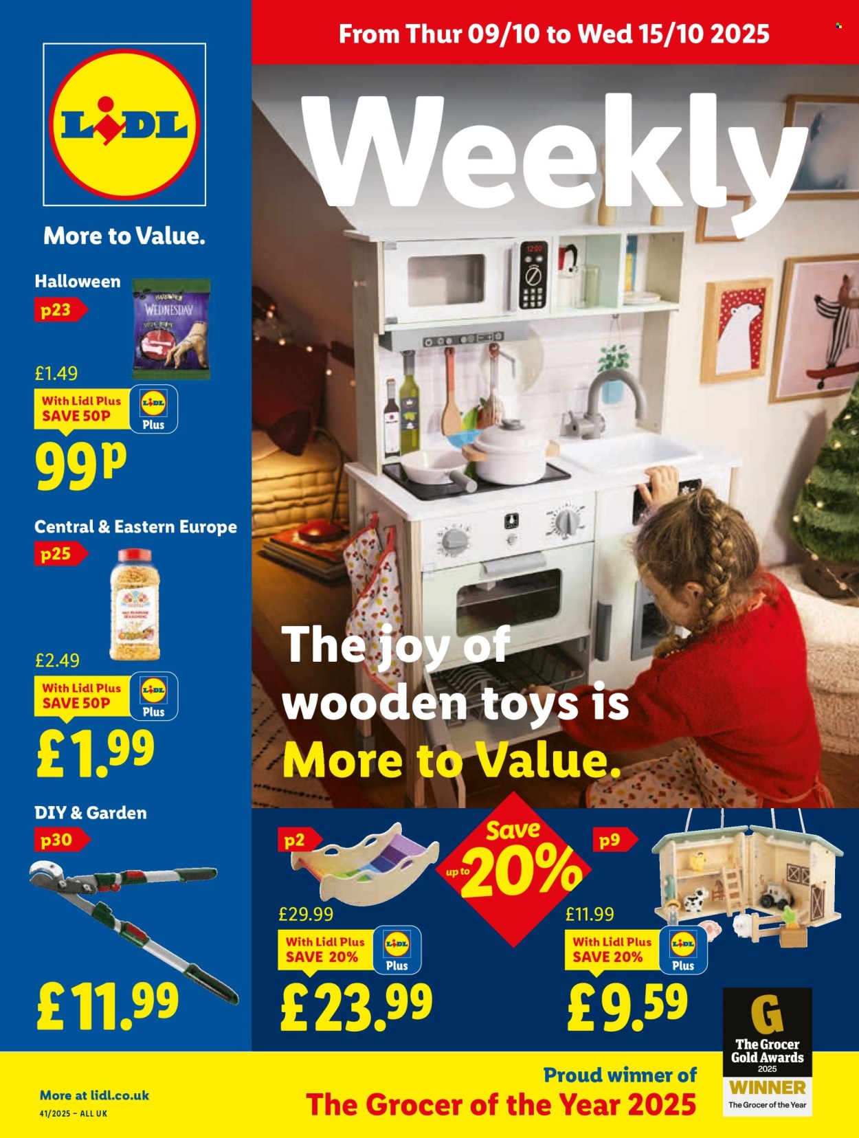 Lidl offer - 09/10/2025 - 15/10/2025. Page 1