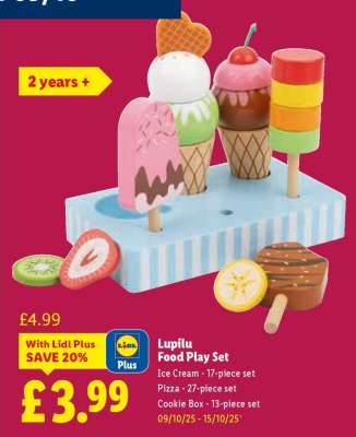 Lupilu Food Play Set