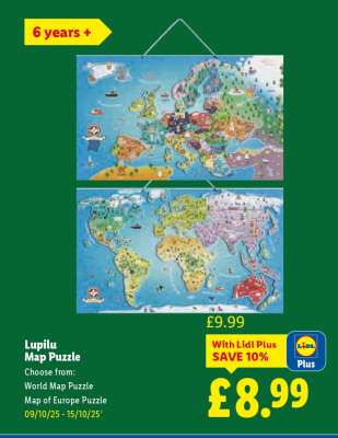Lupilu Map Puzzle
