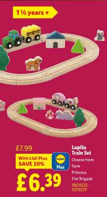 Lupilu Train Set