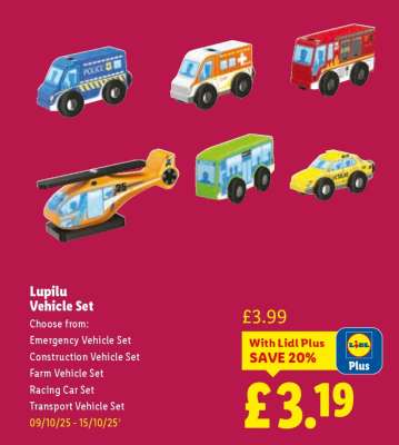Lupilu Vehicle Set