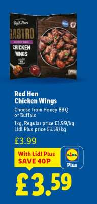 RED HEN Chicken Wings