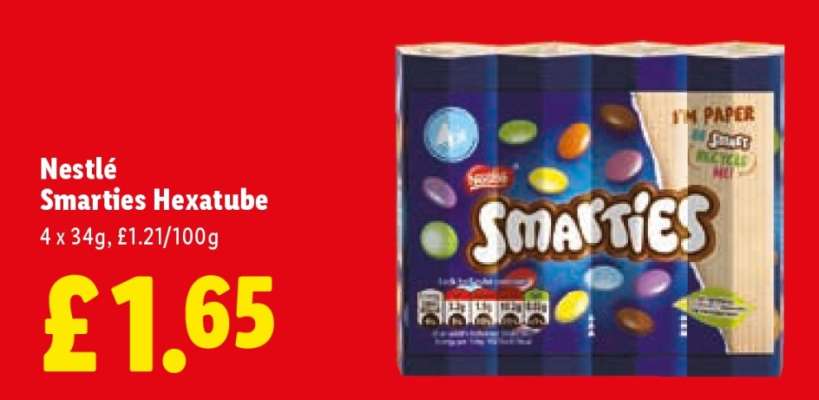 Nestlé Smarties Hexatube