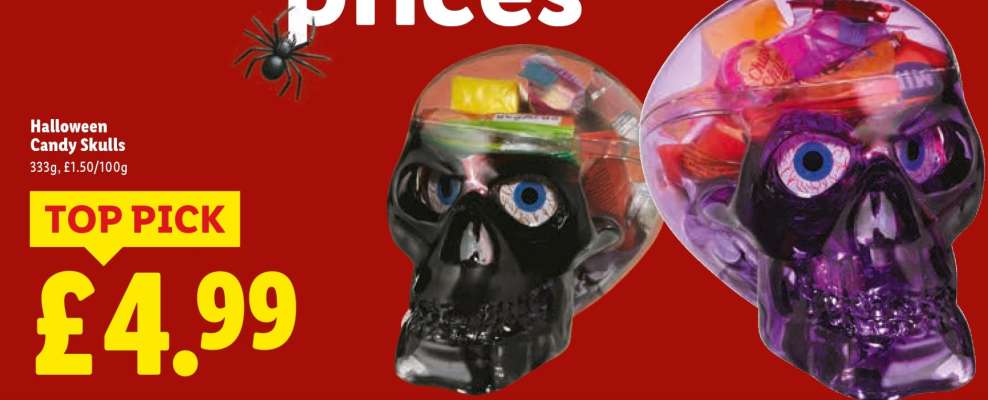 Halloween Candy Skulls