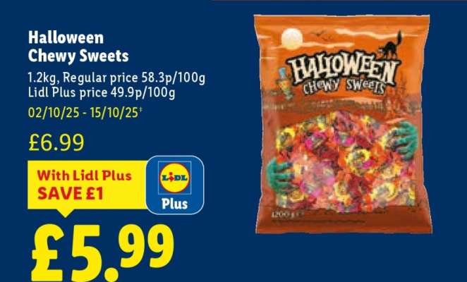 Halloween Chewy Sweets