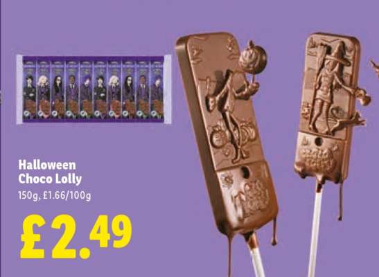 Halloween Choco Lolly
