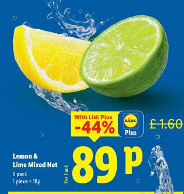 Lemon & Lime Mixed Net