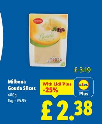 Milbona Gouda Slices