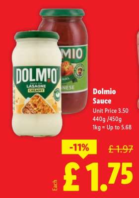 Dolmio Sauce