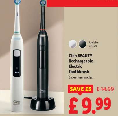 Cien BEAUTY Rechargeable Electric Toothbrush