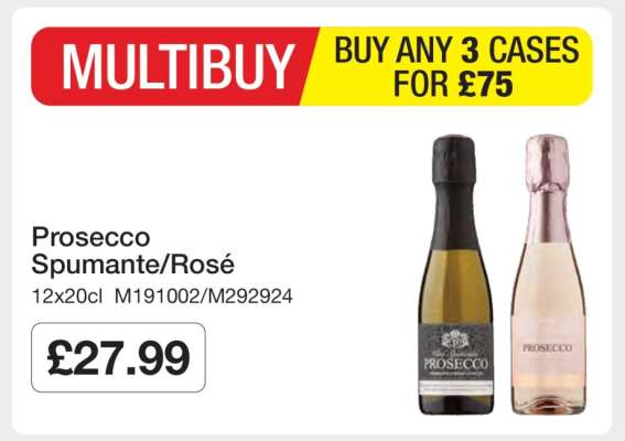 Prosecco Spumante Rosé