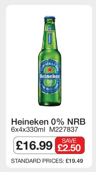 Heineken 0% NRB