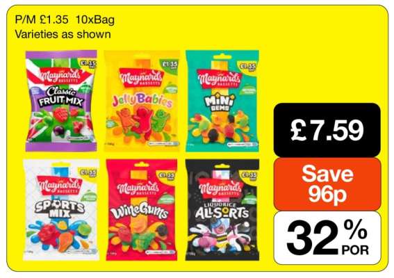 Maynards Bassetts Variety Pack