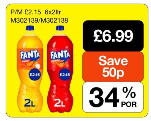 Fanta 2L