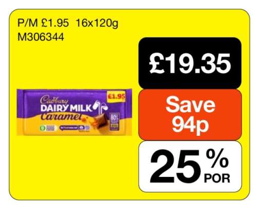 Cadbury Dairy Milk Caramel