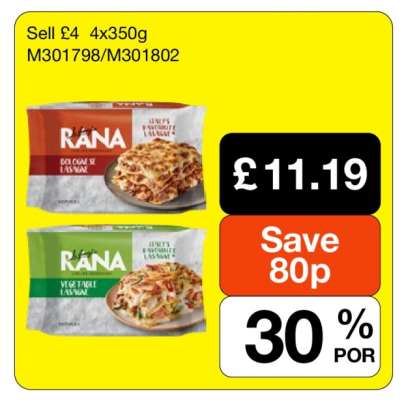 Rana Lasagne