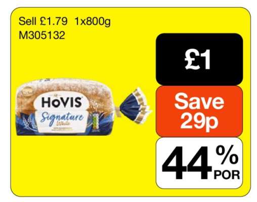 Hovis Signature White Bread