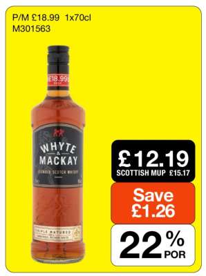 Whyte & Mackay Blended Scotch Whisky