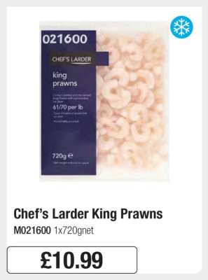 Chef’s Larder King Prawns