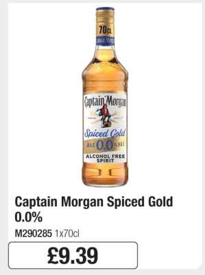 Captain Morgan Spiced Gold 0.0%