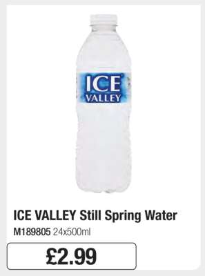 Ice Valley Still Spring Water