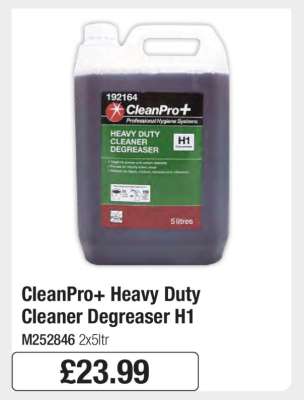 CleanPro+ Heavy Duty Cleaner Degreaser H1
