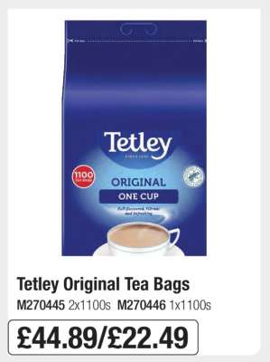Tetley Original Tea Bags