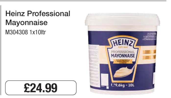 Heinz Professional Mayonnaise