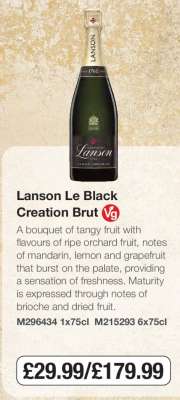 Lanson Le Black Creation Brut