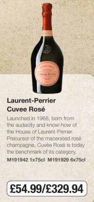 Laurent-Perrier Cuvee Rosé