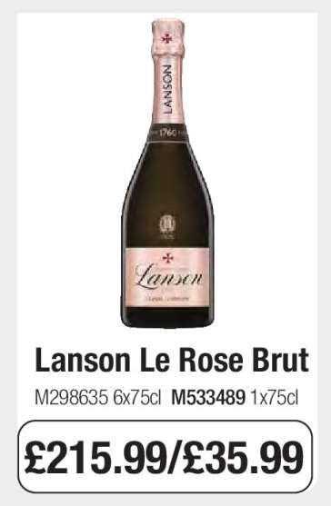 Lanson Le Rose Brut