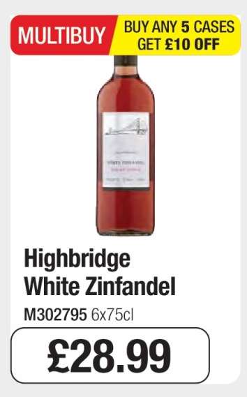 Highbridge White Zinfandel