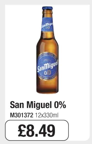 San Miguel 0%