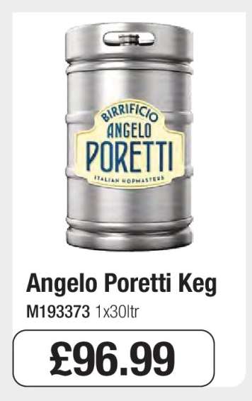 Angelo Poretti Keg