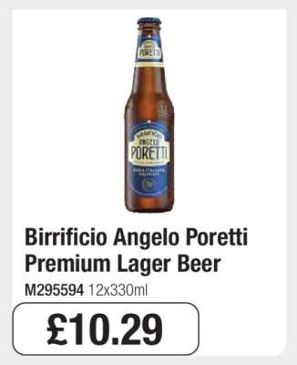 Birrificio Angelo Poretti Premium Lager Beer