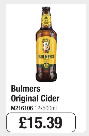 Bulmers Original Cider