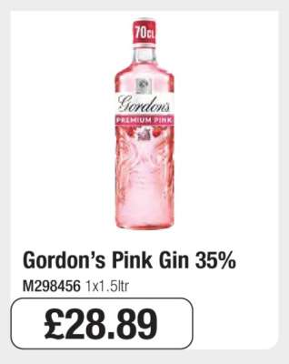 Gordon’s Pink Gin 35%