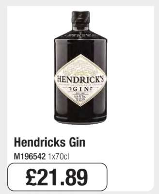 Hendricks Gin