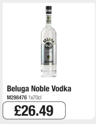 Beluga Noble Vodka