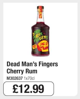 Dead Man’s Fingers Cherry Rum