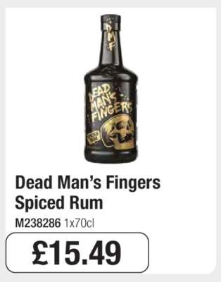 Dead Man’s Fingers Spiced Rum