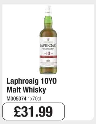Laphroaig 10Yo Malt Whisky