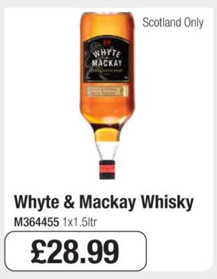 Whyte & Mackay Whisky